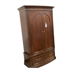 Medium Brown 2 Piece Armoir