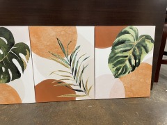 Gilded Botanical Canvas Print (Each)