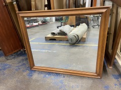 Classic Solid Wood Mirror