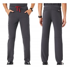 2444R4 | FIGS Axim Cargo Scrub Pants | MEDIUM \/ REGULAR | CHARCOAL