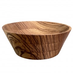 Zebra Wooden Bowl