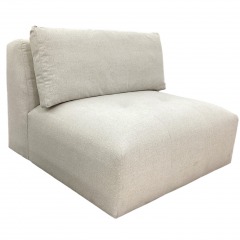 Arhaus Keegan 44\u201d Gray Chair