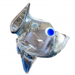 Vintage Hand Blown Glass Art Fish