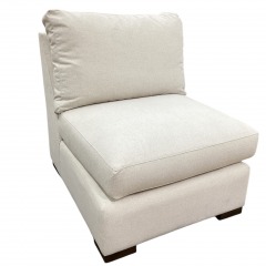 Arhaus Dune 31\u201d Off-White Armless Chair