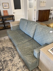 Blue Green Sofa