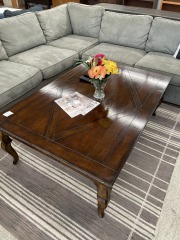 Large Inlaid Coffee Table