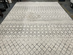 Bordum Grey Area Rug