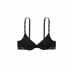 2457P2 | VICTORIA'S SECRET Pink Wear Everywhere Push-Up Bra | 32B | BLACK