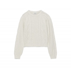 2462P5 | ARITIZIA Sunday Best Lima Sweater | SMALL \/ PETITE | LIGHT HEATHER OATMEAL