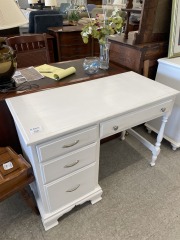 White desk