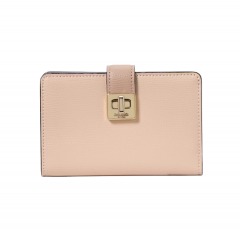 2475O2 | KATE SPADE Phoebe Turnlock Medium Wallet | TOASTED HAZELNUT MULTI