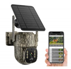 2482B1 | VOOPEAK TC32 4G Lte Solar Power Cell Cellular Trail Game Camera