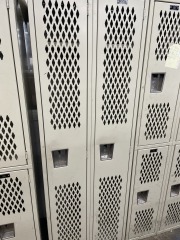 Art Metal Ventilated Single Tier Locker
