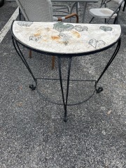 Grape Leaf Motif Demi Table