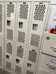 Art Metal Ventilated Two Tier Locker