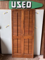 Louvre Bi-fold Closet Door  36\