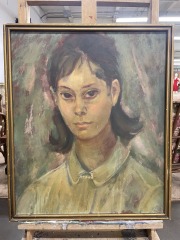 Serious Girl Print