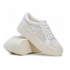 2494R7 | JESSICA SIMPSON Cherello Platform Sneaker | WOMEN'S 9 \/ MEDIUM | WHITE