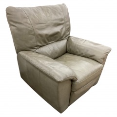 Grayish\/Taupe Swivel Rocking Chair