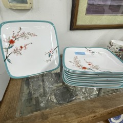Lenox Chirp Square Dinner Plate (Set of 10)