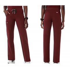 2525R4 | FIGS Kade Cargo Scrub Pants | XXS REGULAR | BURGUNDY