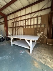 Large Wood Work Bench