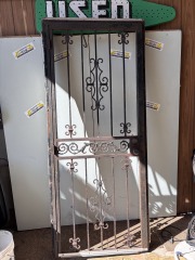 Wrought Iron Door 35 x 82