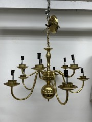 Spooky Bronze Chandelier
