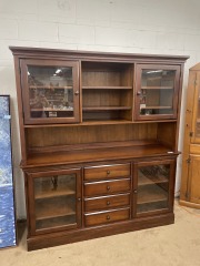 Classic Contemporary Dark Wood Buffet