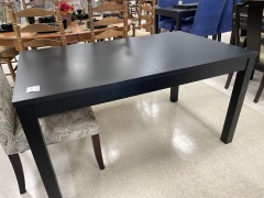 Black Ikea Table w\/ leaves
