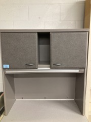 Grey Filing Cabinet Topper