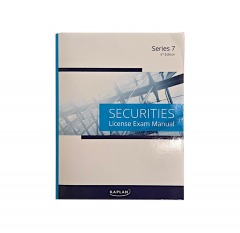2569O5 | KAPLAN Series 7 Securites License Exam Manual 3rd Edition Paperback