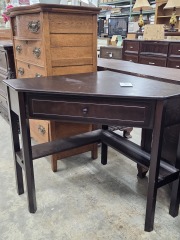 Black Corner Desk