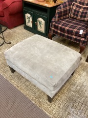 Leather Ottoman