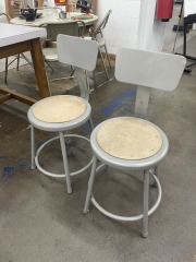 Vintage Industrial Stool (each)