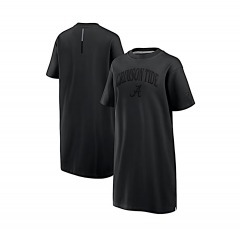 2584R9 | FANATICS Alabama Crimson Tide Fanatics Women's Elements Go Tri-Blend T-Shirt Dress | LARGE | BLACK