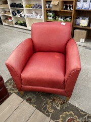 Red Leather Chair