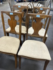 Vintage Wood Dining Chair (each)