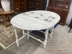 Oh My Stars Farmhouse Drop Leaf Table