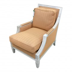Vanguard Orange Upholstered Armchair