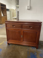 Ming Style Rose Wood Side Board\/Buffet