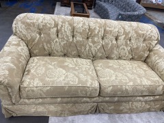 The Golden Girl Floral Couch