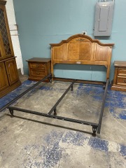 Classic Vintage Stanley Queen Bed Frame