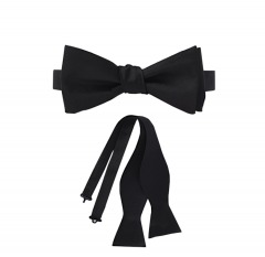 2598R11 | THE BLACK TUX Black Butterfly Bowtie | BLACK