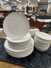 Pier 1 Chateau Clair Stoneware Set (Set of 24)