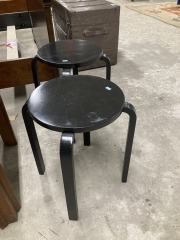Modern Shiny Tiny Table AKA Twiggy (each)