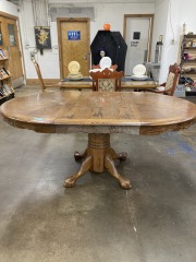 Country Clawfoot Dining Table