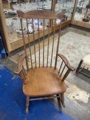 Classic Wood Rocking Chair