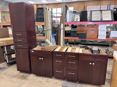 Double Vanity Cabinet Set