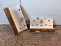 Mid-Century Sliding Door Handle Set of 2